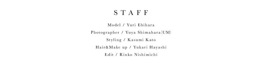 3月28日公開 WEB ALBUM｜蛯原友里｜CADUNE