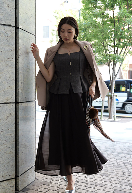 3秒で洗練コーデが完成 コーデ見えルック