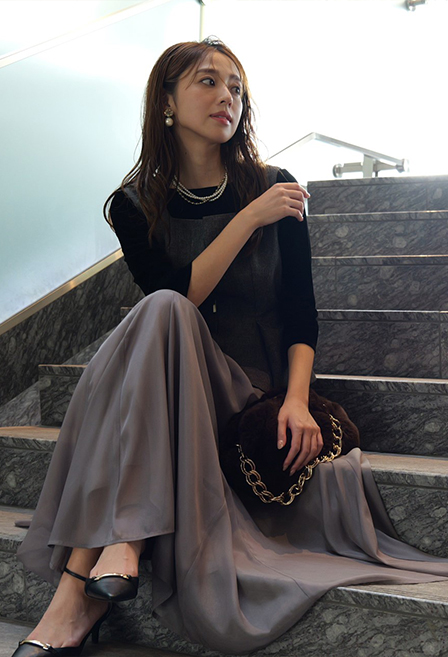 3秒で洗練コーデが完成 コーデ見えルック