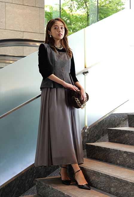 3秒で洗練コーデが完成 コーデ見えルック