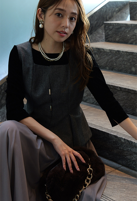 3秒で洗練コーデが完成 コーデ見えルック