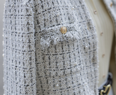 上品にTweed Dress 華やかにTweed Jacket