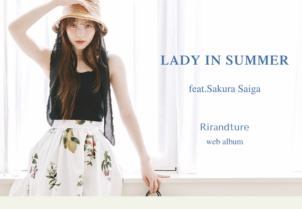 4月23日公開 WEB ALBUM｜雑賀サクラ｜Rirandture