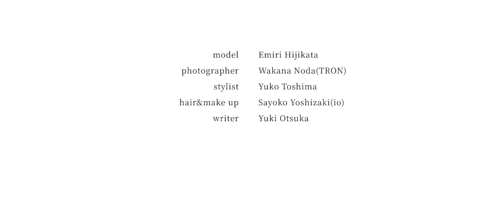 2月11日公開 WEB ALBUM｜土方エミリ｜Rirandture