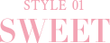 SWEET OR CASUAL 1Tops for 2Style