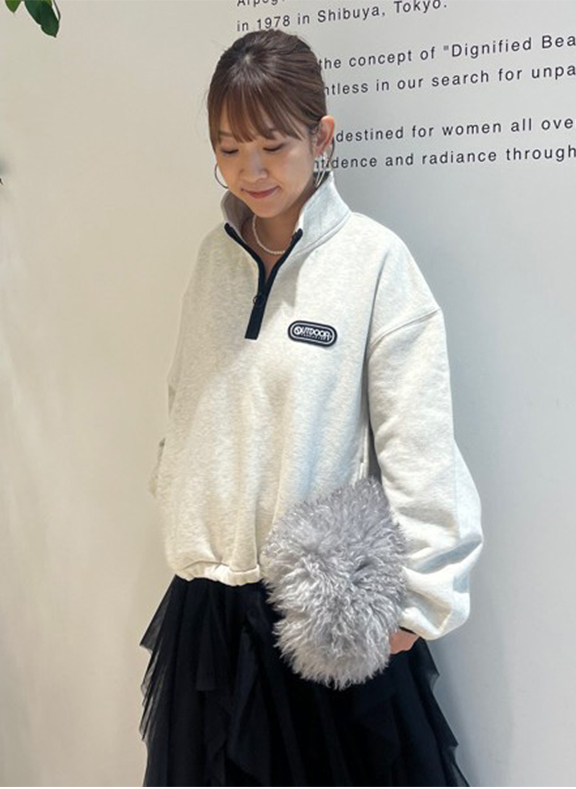 Arpege story アルページュストーリー フリル衿取り外しスウェット 中古・古着通販】ARPEGE STORY (アルページュストーリー) スウェット