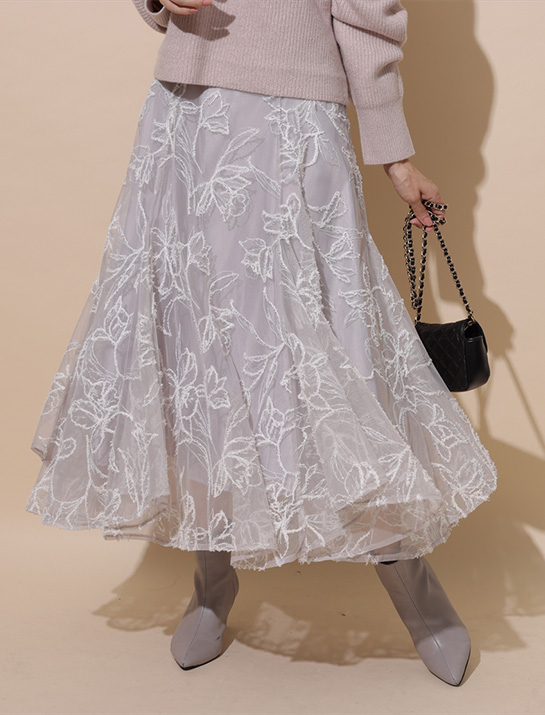 Embroidery Skirt │【公式通販】Arpege story（アルページュストーリー）