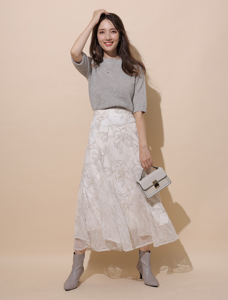 Embroidery Skirt │【公式通販】Arpege story（アルページュストーリー）